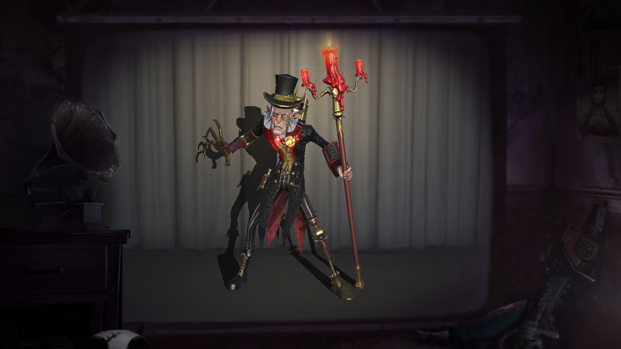 《第五人格》疯眼“守财奴”皮肤时装介绍图片