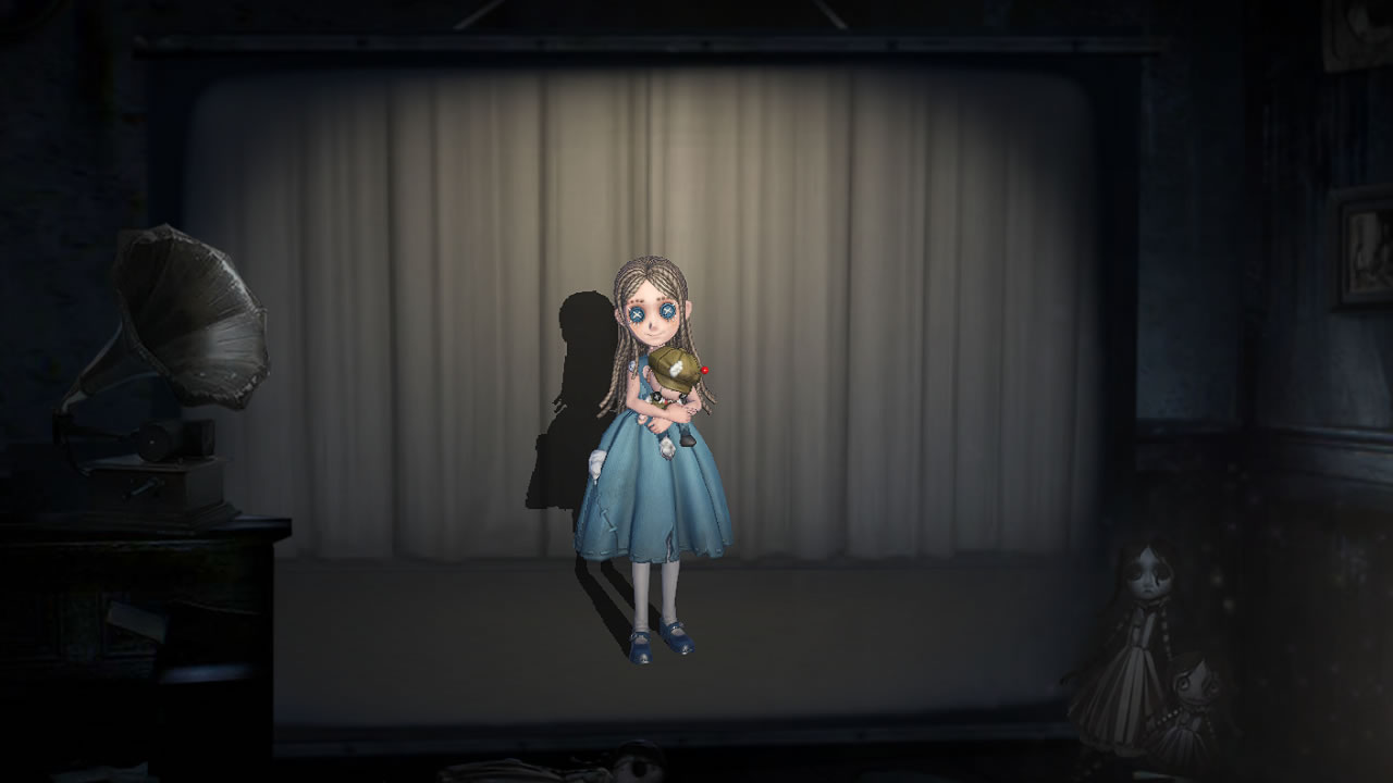《第五人格》小女孩追忆蓝皮肤时装介绍图片
