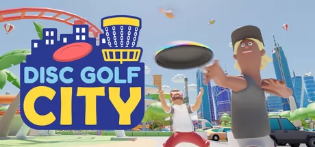 飞盘高尔夫城游戏logo