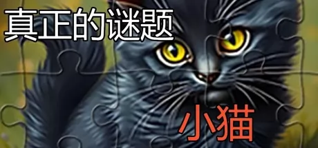 真实拼图 - 小猫游戏logo