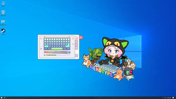 Nekotype Keyboard Cat Simulator截图