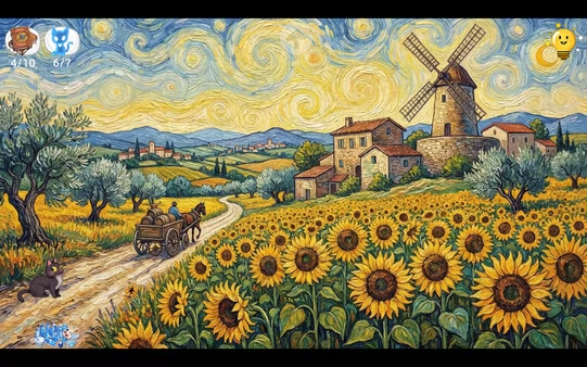 Meow Time Machine: VAN GOGH Plus截图