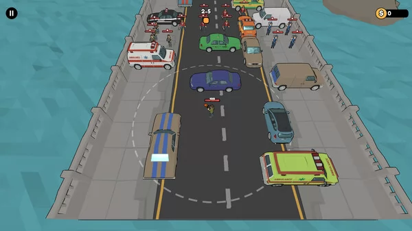 形单影只：公路桥梁小区屋顶花园截图