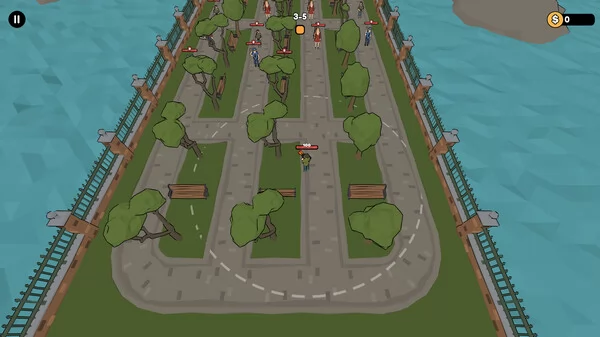 形单影只：公路桥梁小区屋顶花园截图