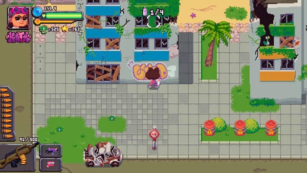 僵尸街区:涂鸦特工队截图