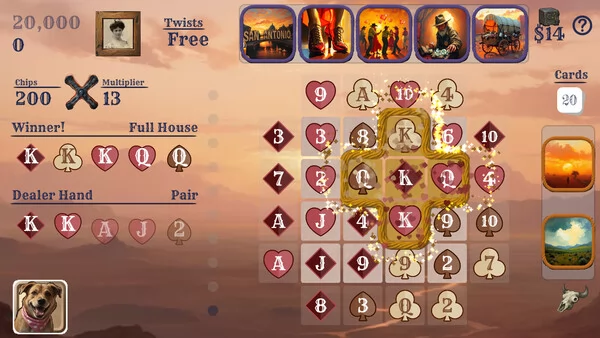 Texas Twist Poker 3 Bandit's Run截图