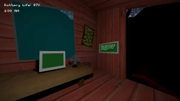 猴子的五夜惊魂:平面模式截图