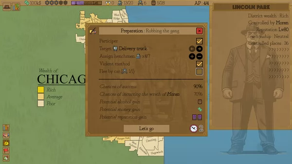 Empire of Vice : Chicago截图