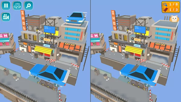 查找3D差异截图