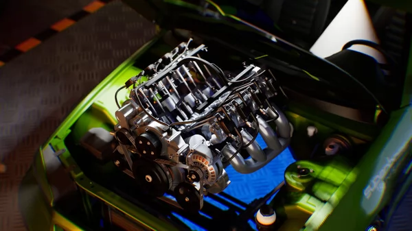 地下修车厂截图