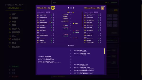 Football Academy Manager截图