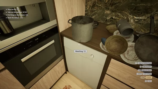 清洁模拟器截图