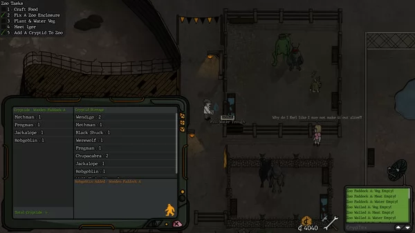 Cryptid Keeper截图