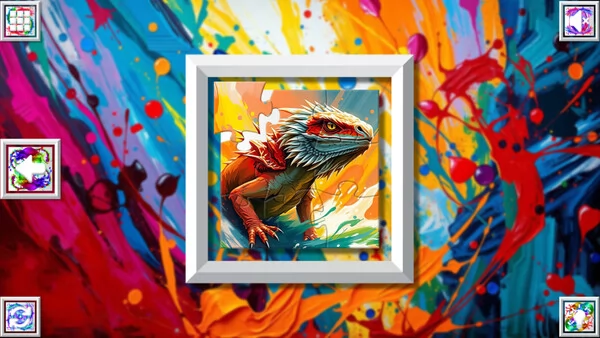 色彩碰撞:萌宠爬行世界截图