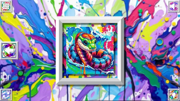 色彩碰撞:萌宠爬行世界截图