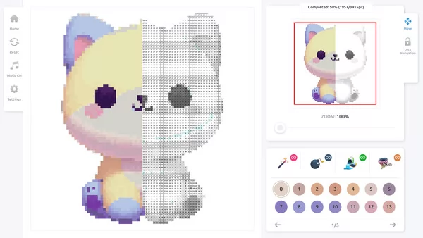 Pixel Art数字着色游戏2截图
