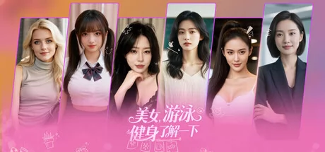 美女，游泳健身了解一下