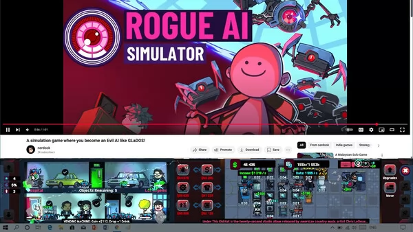 叛逆AI放置征服截图