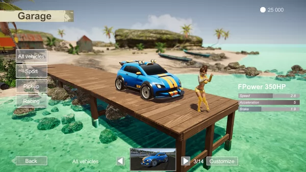 Neon Curves Racing截图