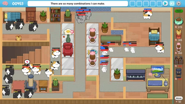 猫咪入侵:保卫办公桌截图