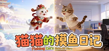 猫猫的摸鱼日记游戏logo