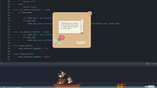 渔夫与漂流瓶截图