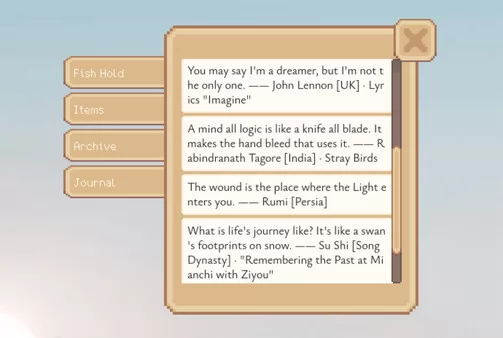 渔夫与漂流瓶截图