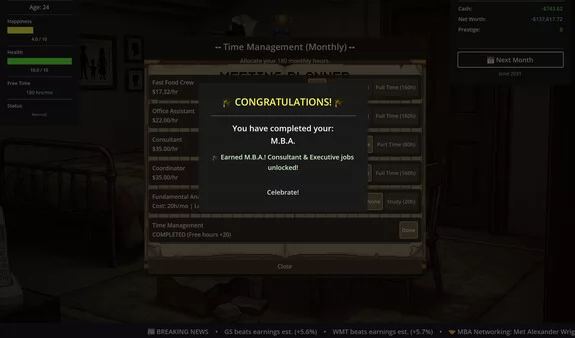 SELF MADE:Investment Life Sim截图