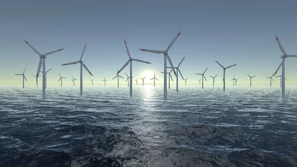 风力涡轮机海洋冥想截图