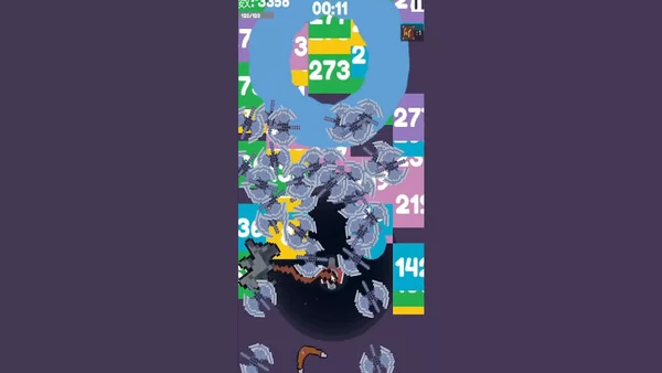 飞机大战方块截图