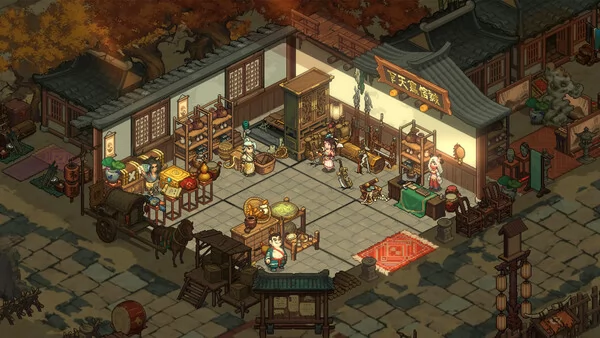 我在三国开黑店截图