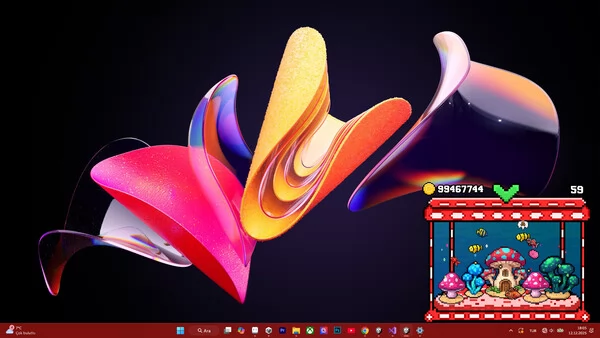 桌面水族箱截图