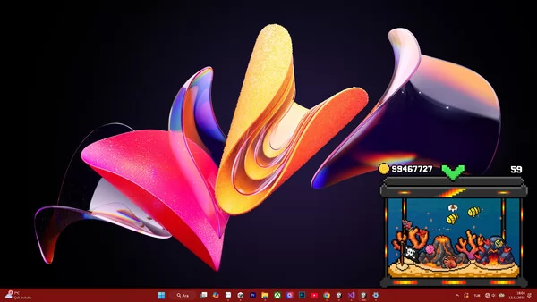 桌面水族箱截图