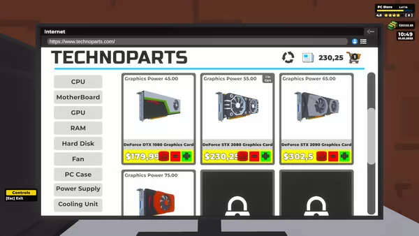 PC Store Simulator截图