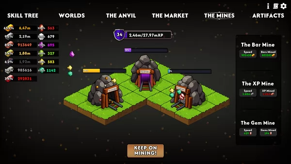 Keep on Mining! - Worlds截图