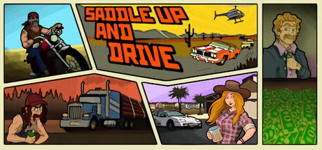 Saddle Up and Drive游戏Logo