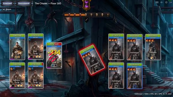 夜行之旅:放置式角色扮演冒险截图