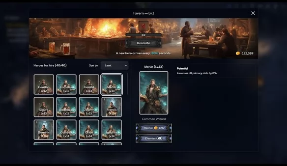 夜行之旅:放置式角色扮演冒险截图