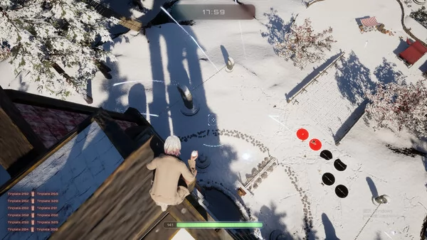 雪女:雪球大战！截图