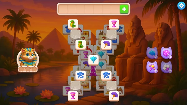 Catjong 4: Secrets of the Purramids截图