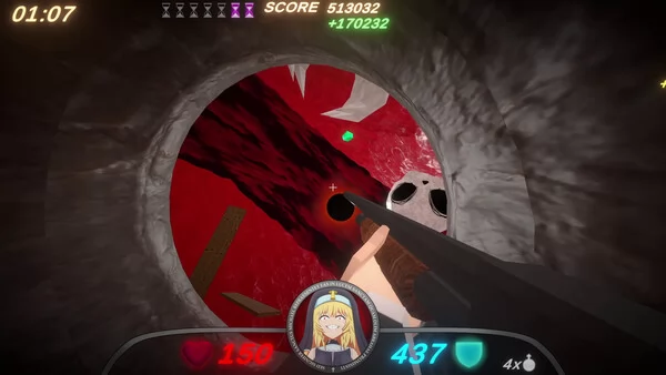 Guns and Nuns:Storming Hell截图