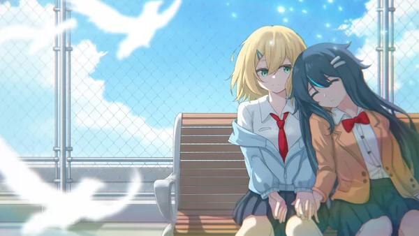 关于我被学姐捡回家当女友这件事截图