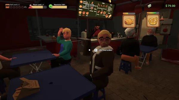 韩国街头美食经营模拟器截图