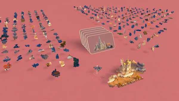 Puzzling Places - 3D Jigsaw Sim截图