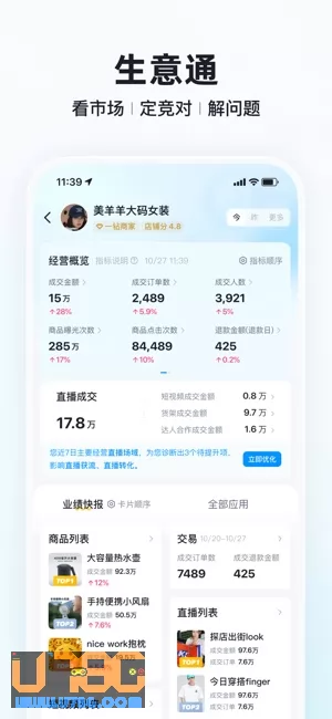 快手小店图片