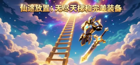 仙途放置：无尽天梯和完美装备游戏logo